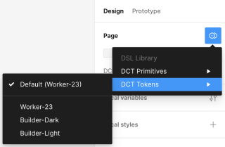 Duck Creek modes selection in Figma