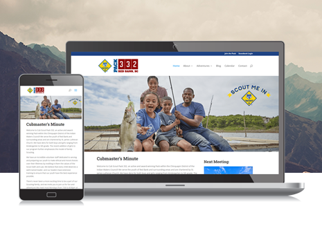 Thumbnail of Cub Scout Pack 332 website